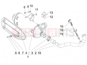 Silencer - Piaggio Beverly 300 ie Tourer 2011
