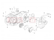 Crankcase cover - Crankcase cooling - Piaggio Beverly 300 ie Tourer 2013