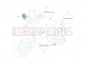 Plates - Emblems - Piaggio Beverly 300 ie Tourer 2013