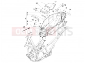 PIAGGIO Beverly 350 4V ie Helmet huosing - Undersaddle