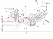 Crankcase - Piaggio Beverly 400 ie Tourer 2008