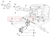 Rocking levers support unit - Piaggio Beverly 400 ie Tourer 2008