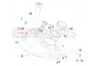 Benzin tank - Piaggio Beverly 500 Cruiser 2009
