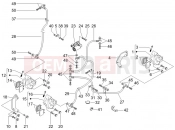 PIAGGIO Beverly 500 ie Brakes pipes - Calipers