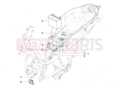 PIAGGIO BV 350 4T 4V ie E3 ( USA / CA ) Remote control switches - Battery - Horn