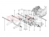 PIAGGIO BV 350 4T 4V ie E4 ABS ( USA / CA ) Swinging arm