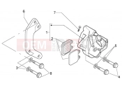 PIAGGIO BV 500 ( USA / CA ) Brake calipers
