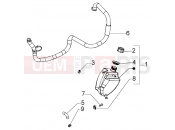PIAGGIO BV 500 ( USA / CA ) Cooling system
