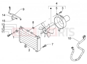 PIAGGIO BV 500 ( USA / CA ) Electric fan