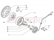 PIAGGIO BV 500 ( USA / CA ) Flywheel magneto