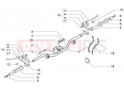 PIAGGIO BV 500 ( USA / CA ) Handlebar-brake pump