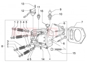 PIAGGIO BV 500 ( USA / CA ) Head-valves