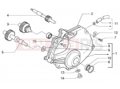 PIAGGIO BV 500 ( USA / CA ) Reduction unit cover