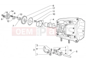 PIAGGIO BV 500 ( USA / CA ) Rocker levers support