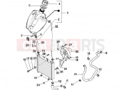 PIAGGIO BV 500 ( USA / CA ) Cooling system