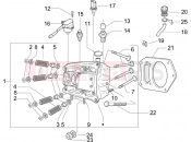 PIAGGIO BV 500 ( USA / CA ) Head unit - Valve