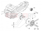 PIAGGIO BV 500 ( USA / CA ) Driving pulley
