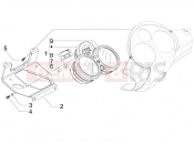 PIAGGIO Carnaby 200 Meter combination - Cruscotto