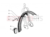 PIAGGIO Front mudguard