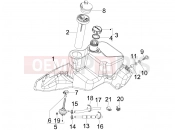 Benzin tank - Piaggio Fly 100 2012
