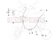 kábelezés - Piaggio Fly 100 2012