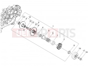 PIAGGIO Fly 125  Driven pulley