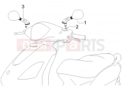 PIAGGIO Fly 125  Driving mirror/s