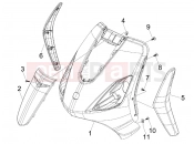 PIAGGIO Fly 125  Front shield