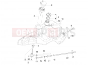 Benzin tank - Piaggio Fly 150 2007