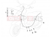 Main cable harness - Piaggio Fly 150 2009