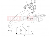 Saddle/seats - Piaggio Fly 150 2009