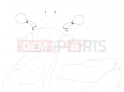 PIAGGIO Fly 150 Driving mirror/s