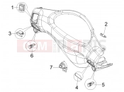 Selectors - Switches - Buttons - Piaggio Fly 50 2T 2010
