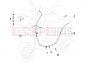 kábelezés - Piaggio Fly 50 4T 2005