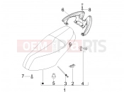 Saddle/seats - Piaggio Fly 50 4T 2009