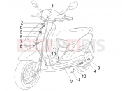 Transmissions - Piaggio Fly 50 4T 2009