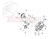 Reduction unit - Piaggio Fly 50 4T 2010