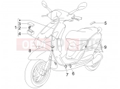 kábelezés - Piaggio Fly 50 4T 2012