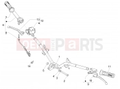 PIAGGIO Fly 50 4T 2V Handlebars - Master cil.