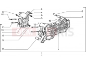 PIAGGIO Free 100 Crankcase