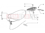PIAGGIO Free 100 Saddle-Rear carrier