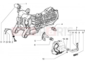 PIAGGIO Free 100 Starting motor-starter lever