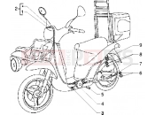 bowdenek - Piaggio Free PPTT