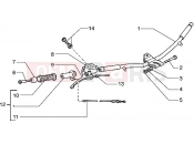 PIAGGIO Handlebars component parts