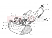 Headlamp - Piaggio Hexagon GT