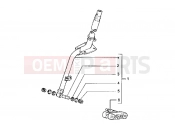 Steering column - Piaggio Hexagon GT