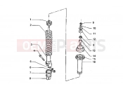 PIAGGIO Hexagon LXT Rear shock absorber
