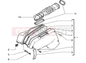 Air cleaner - Piaggio Liberty 125