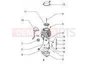 Carburettor - Piaggio Liberty 125