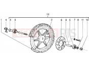 Front wheel - Piaggio Liberty 125